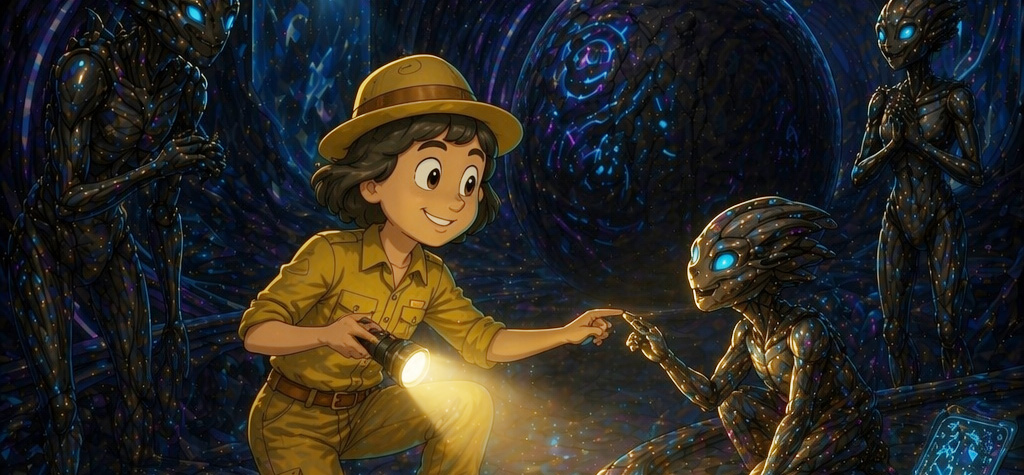 Morphkin meeting alien characters — Adventures shop