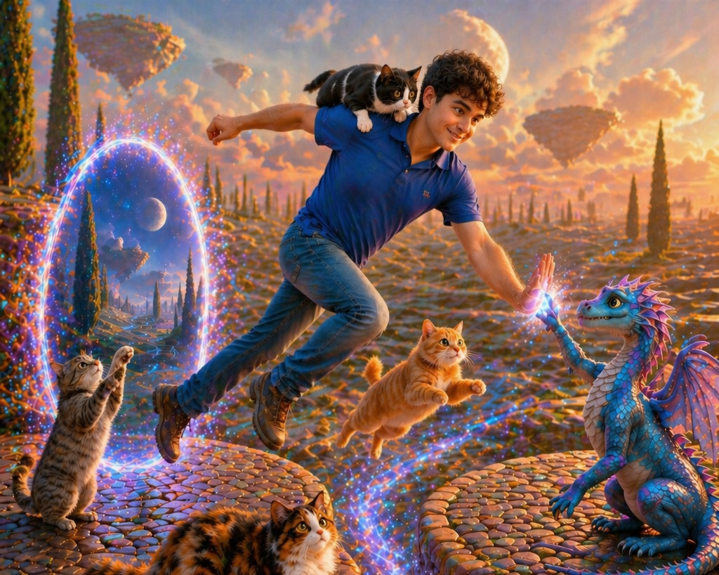 Morphkin transformed into an interdimensional adventurer — Adventures shop